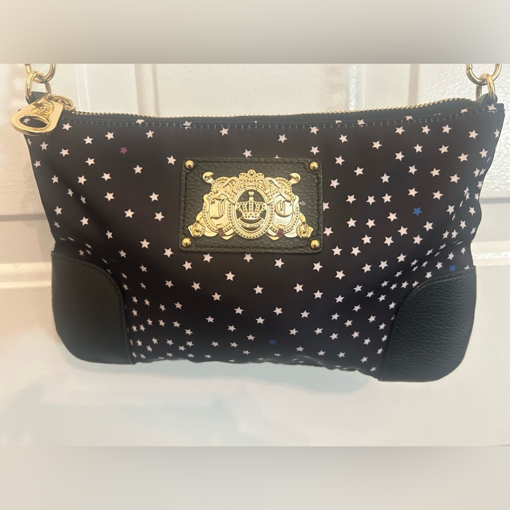 3/$30✨Juicy Couture Black Star Pattern Purse ⭐️✨⭐️